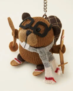 Skiing Beaver Keychain 5 Skiing Beaver Keychain -Cloveras Fashion Shop 45040455 J25 c