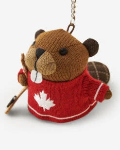 Hockey Beaver Keychain -Cloveras Fashion Shop 45040456 J25 c