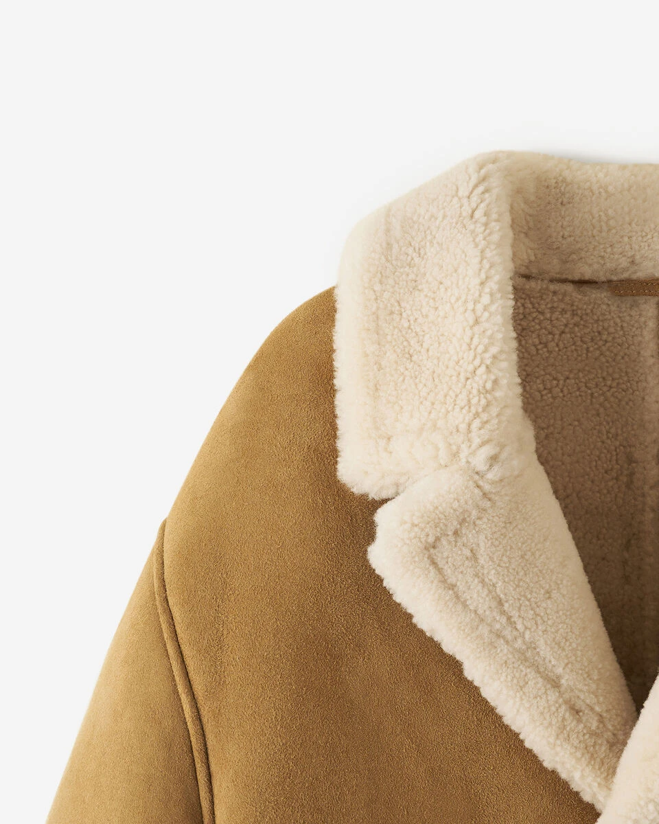 Shearling Coat Gender Free 3 Shearling Coat Gender Free - Image 3