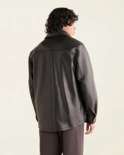 Encore Leather Shirt Gender Free -Cloveras Fashion Shop 55010028 001 c