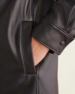 Encore Leather Shirt Gender Free -Cloveras Fashion Shop 55010028 001 f