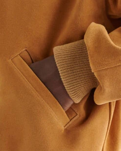 Gable Suede Bomber -Cloveras Fashion Shop 55010030 Y24 f