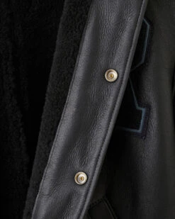 Shearling Varsity Jacket Gender Free -Cloveras Fashion Shop 55020060 001 g