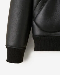 Shearling Varsity Jacket Gender Free -Cloveras Fashion Shop 55020060 001 h