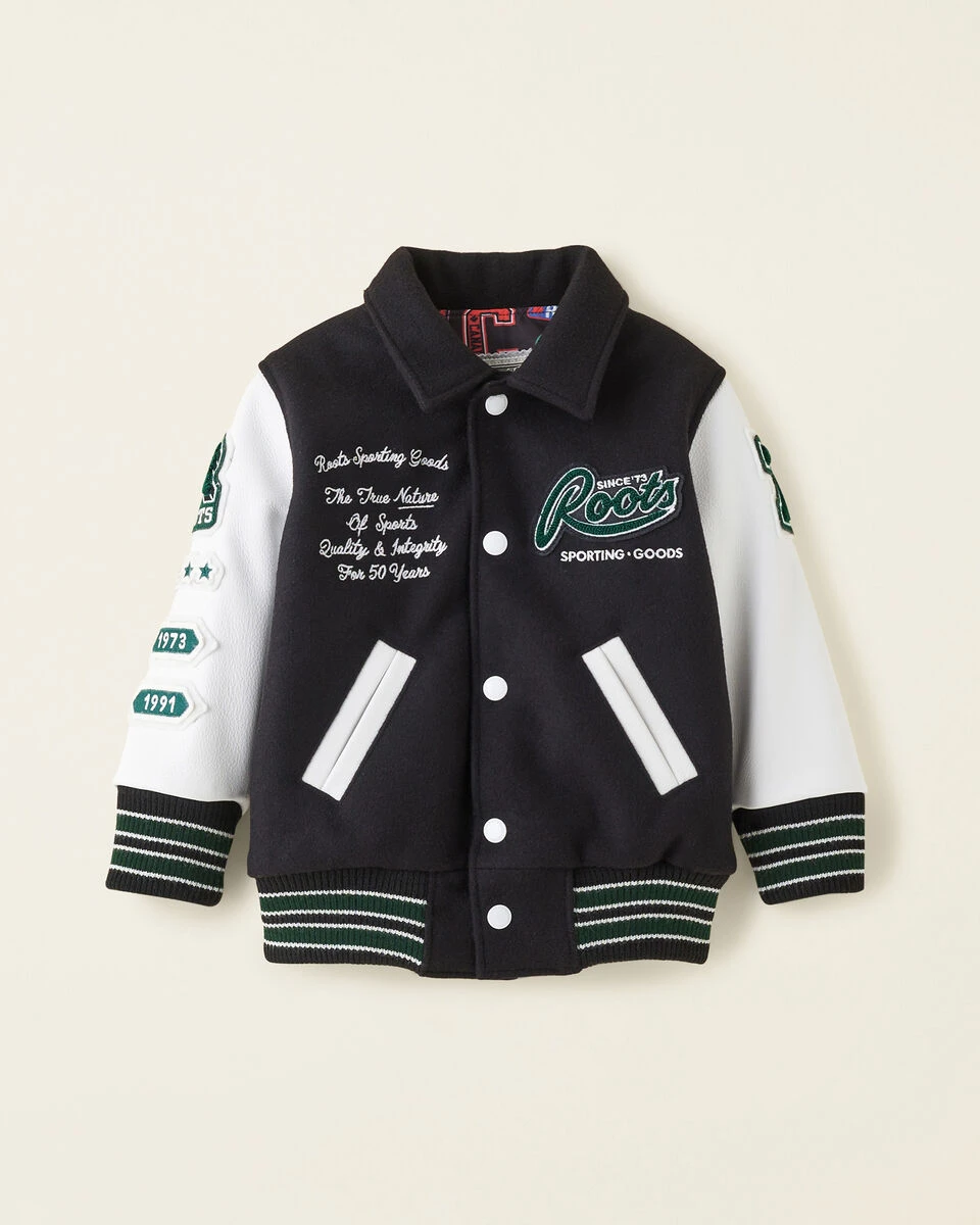 Toddler Sporting Goods Varsity Jacket 1 Toddler Sporting Goods Varsity Jacket