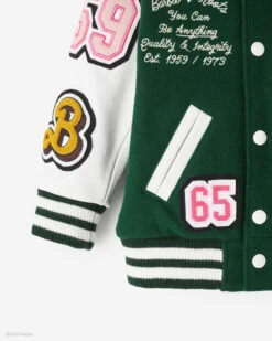 Barbie™ X Roots Toddler 65 Varsity Jacket -Cloveras Fashion Shop 55030041 336 d