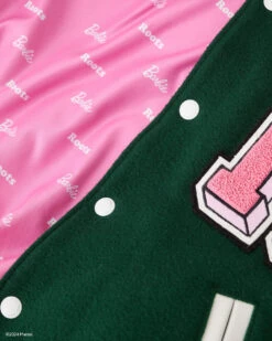 Barbie™ X Roots Toddler 65 Varsity Jacket -Cloveras Fashion Shop 55030041 336 f
