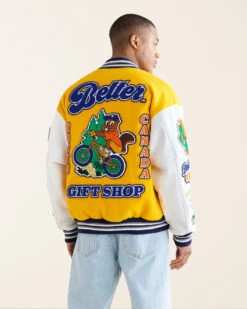 Roots X Better Gift Shop™ Buddy Varsity Jacket Gender Free -Cloveras Fashion Shop 55060009 F80 c