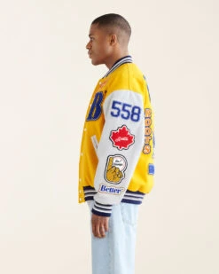 Roots X Better Gift Shop™ Buddy Varsity Jacket Gender Free -Cloveras Fashion Shop 55060009 F80 d