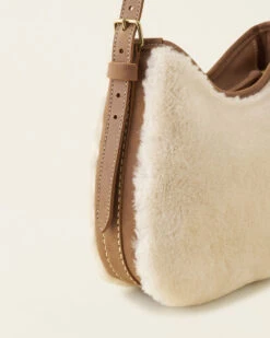 Small Lexi Bag Shearling -Cloveras Fashion Shop 56010702 Y24 g