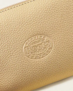 Medium Zip Pouch Metallic -Cloveras Fashion Shop 56080639 078 e