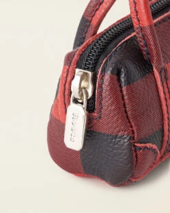 Upcycle Banff Bag Charm Cervino Park Plaid -Cloveras Fashion Shop 56080699 VV3 d