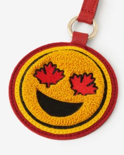 Maple Leaf Smiley Charm -Cloveras Fashion Shop 56100064 N60 c